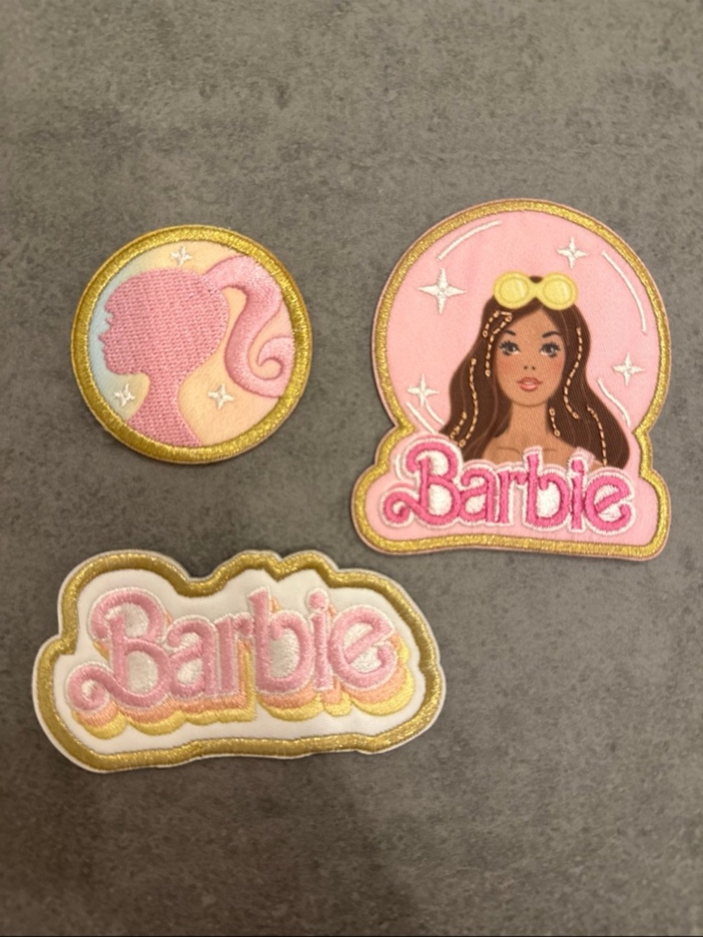 Set of 3 stoney clover lane barbie patches